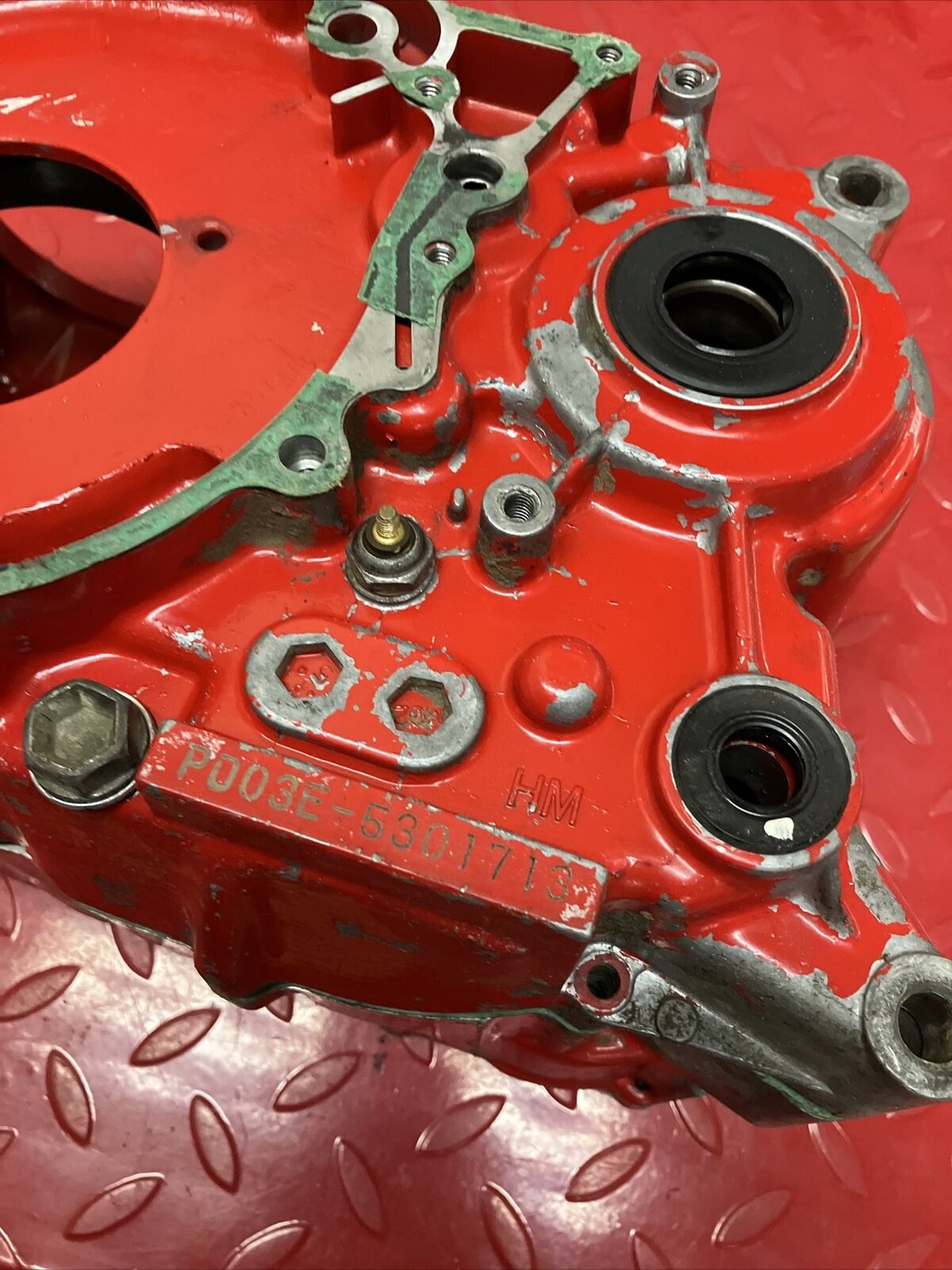Honda XL600R 1986 Left right crankcase 1987