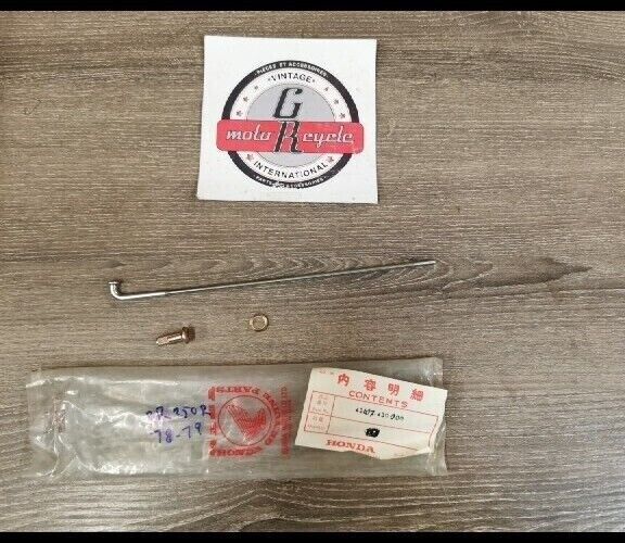 NOS HONDA CR250 1978 1979 SPOKE ASSY REAR 42613-430-700 SUB BY 42607-430-000 H79