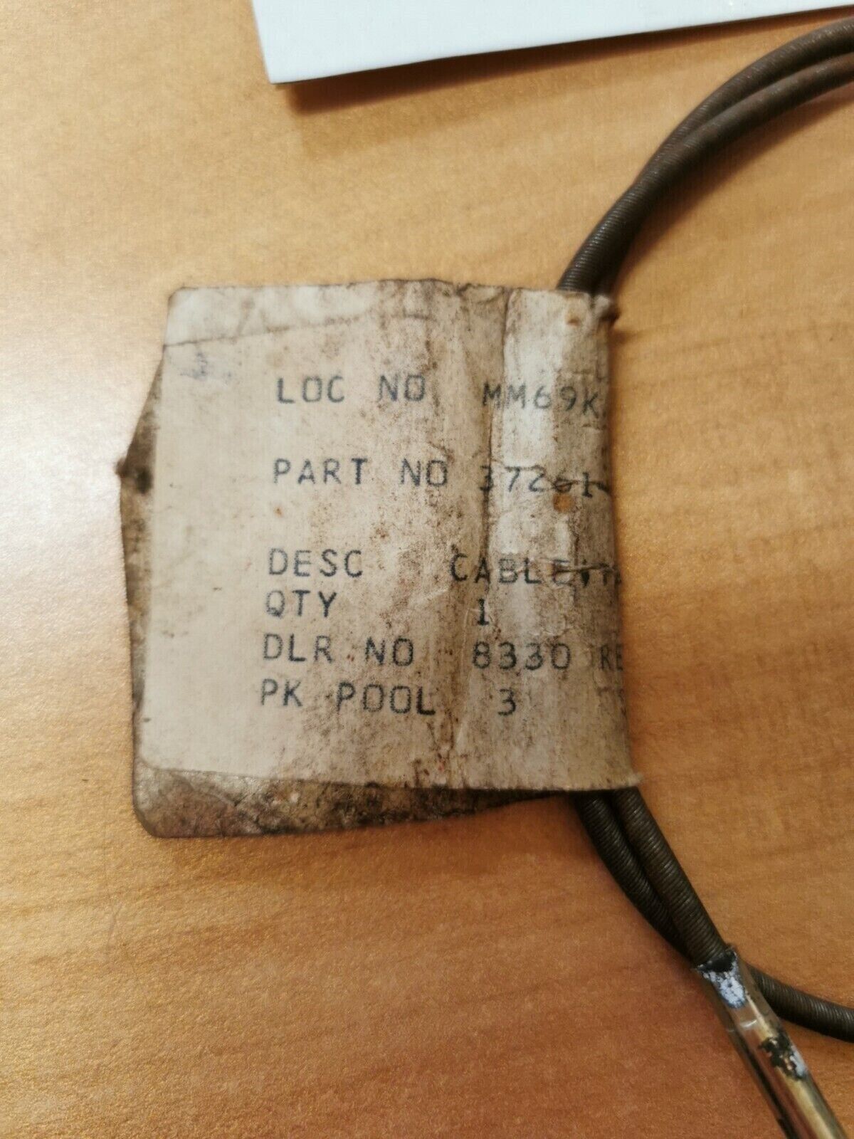 NOS Honda 1983 1984 VT500C CABLE, TACHOMETER (INNER) 37261-425-000 H26