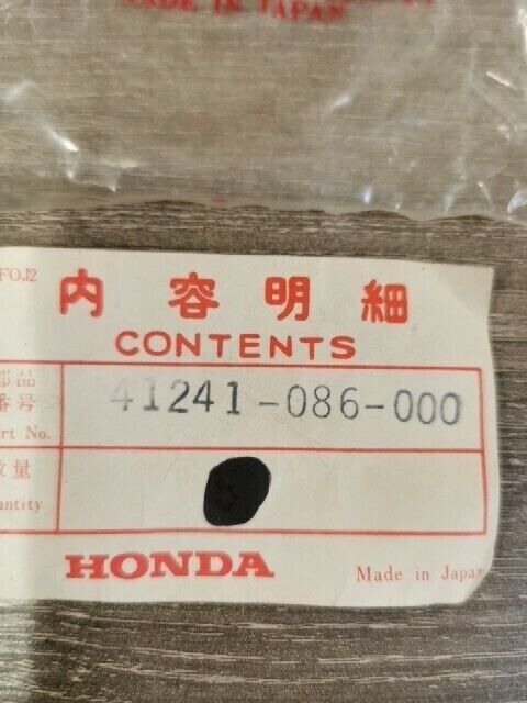 NOS HONDA C50 C70 1972 DAMPER RR WHEEL 41241-086-000 H95