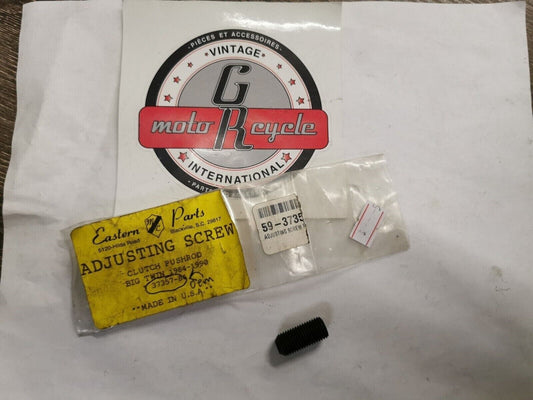 NOS MC CLUTCH PART PUSHROD ADJ SCREW BIG TWIN LATE 1984 1986  37357-84 J35