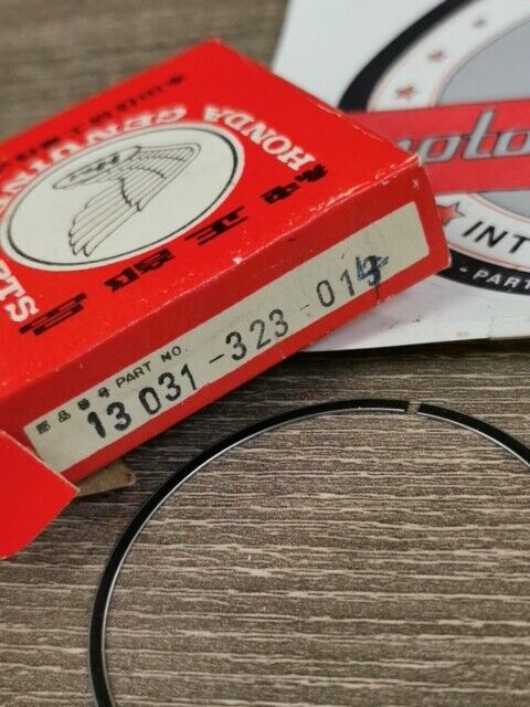 NOS HONDA CB500 1971 1972 RING SET PISTON 0.50 13031-323-014 H92