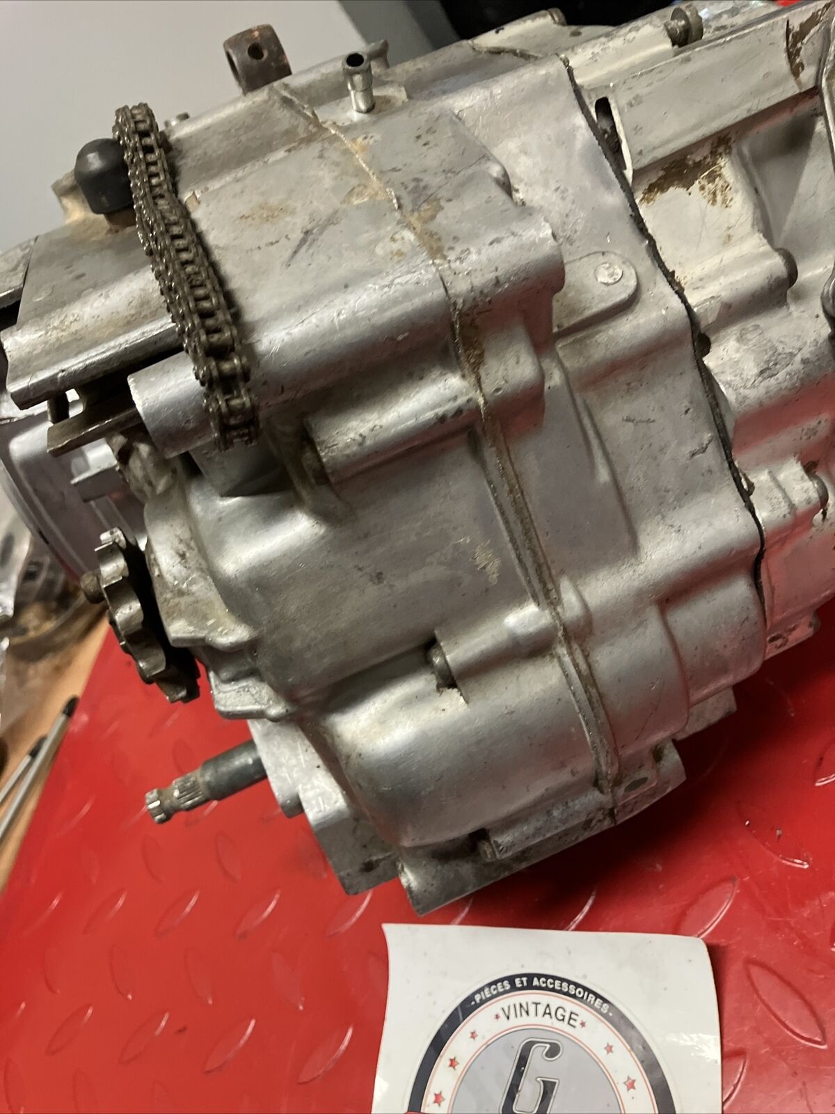 Honda SL125 1971 72 73 engine motor bottom end crankcase crankshaft transmission