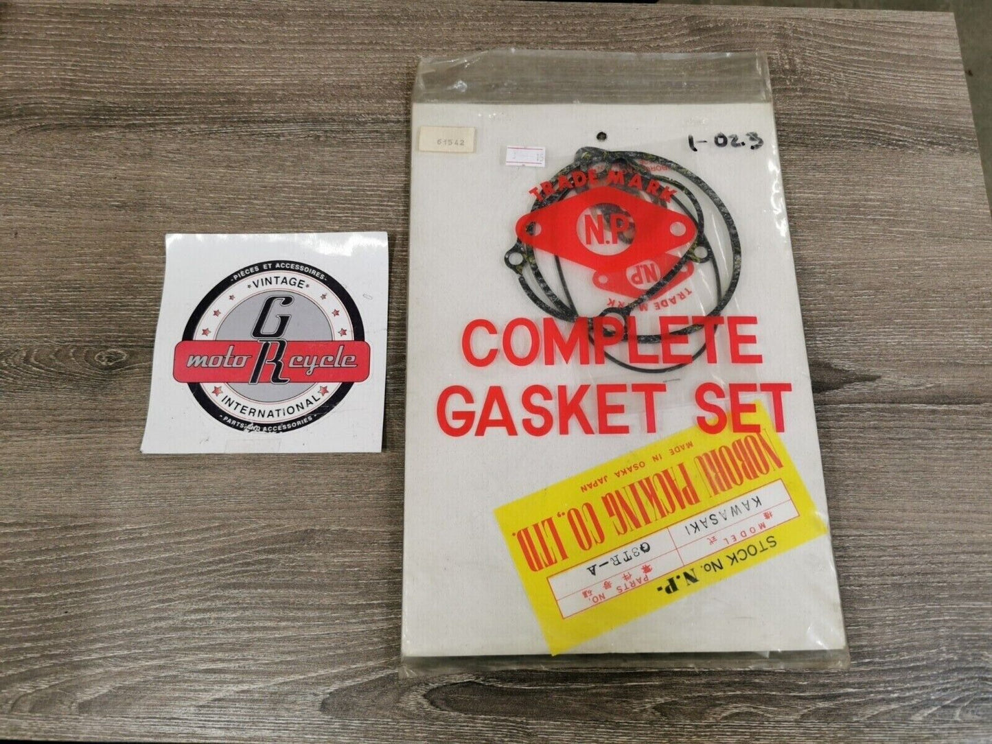 NOS NOBORU KAWASAKI G3TR-A  NP INCOMPLETE GASKET KIT SET 1-023 J46