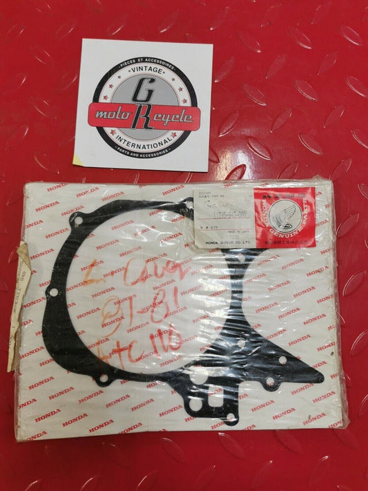 NOS Honda 1981 1983 ATC110  LEFT CRANKCASE COVER GASKET 11395-943-000 H8
