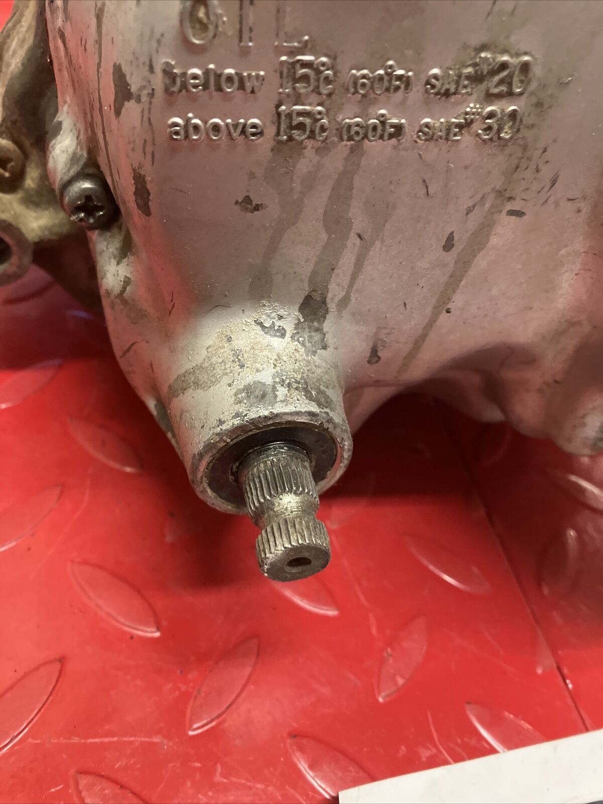 Honda CT90 1977 engine motor crankcase Bottom end crank transmission