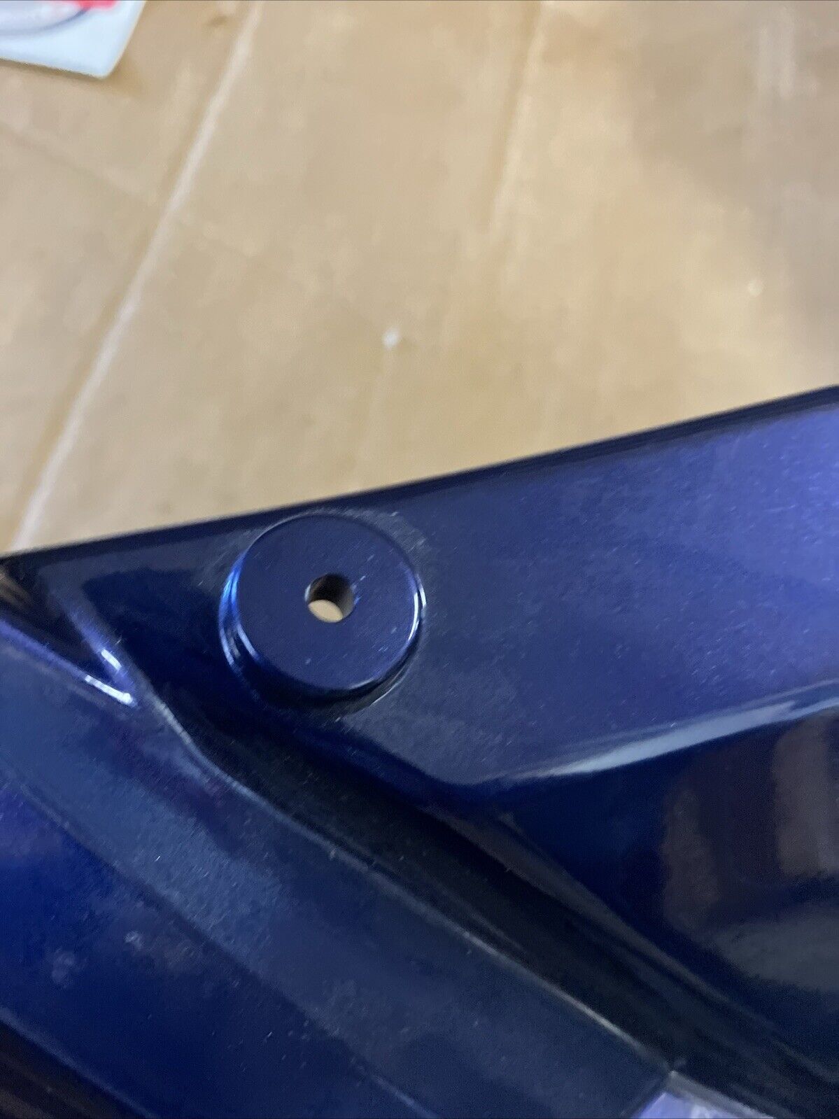 NOS Yamaha Wave Runner FX HO 2013 2014 2015 Engine hatch cover hood blue