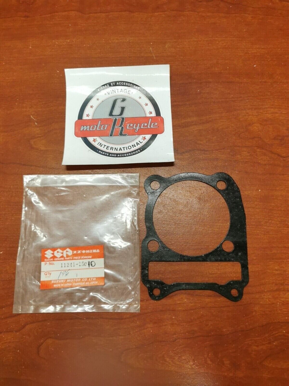 NOS Suzuki LT250S 1989 1990 CYLINDER GASKET 11241-25C01 SUB. 11241-25C10 S16