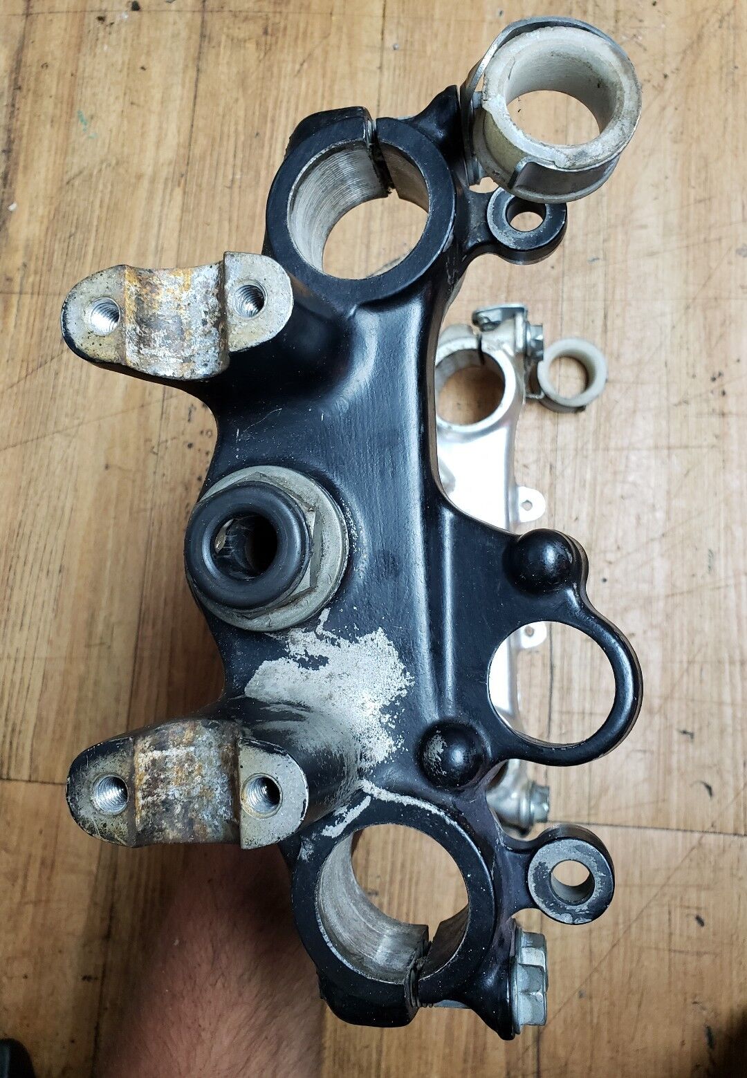 Honda XL250R 1984 streering stem triple tree clamp bridge XL250 1985 1986 1987