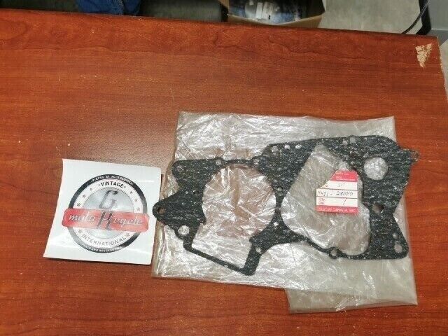 NOS Suzuki RM100 RM125 RV125 TC125 TM100 CRANKCASE COVER GASKET 11481-28000 S32