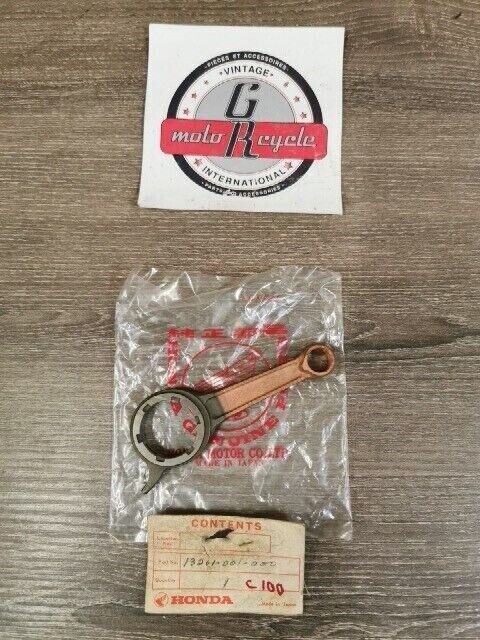 NOS HONDA C100 ROD CONNECTING 13201-001-000 H95