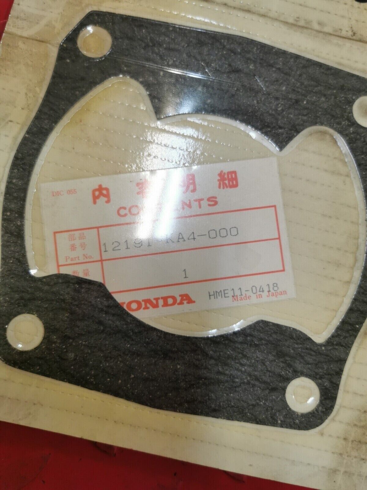 NOS Honda 1981 - 1983 CR250R GASKET, CYLINDER 12191-KA4-000 H28