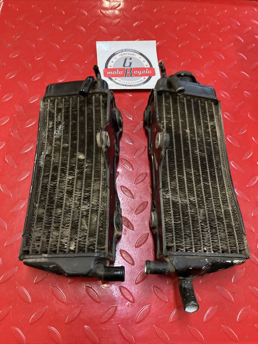 Honda CR250R 1988 Left right radiator rad 19010-KS7-830 1989