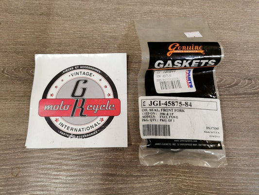 NOS James Gasket FXST FXWG OIL SEAL FRONTE FORK  JGI-45875-84 J45