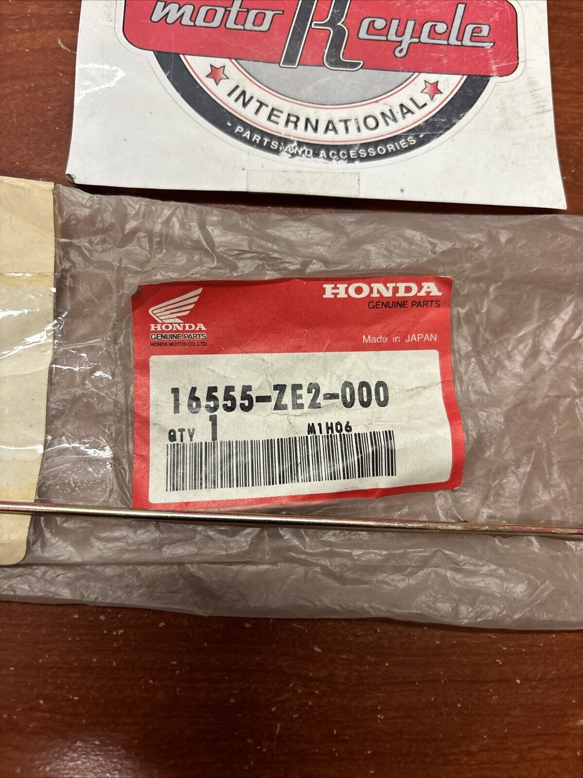 NOS Honda GX240 GX270 GOVERNOR ROD 16555-ZE2-000 H178
