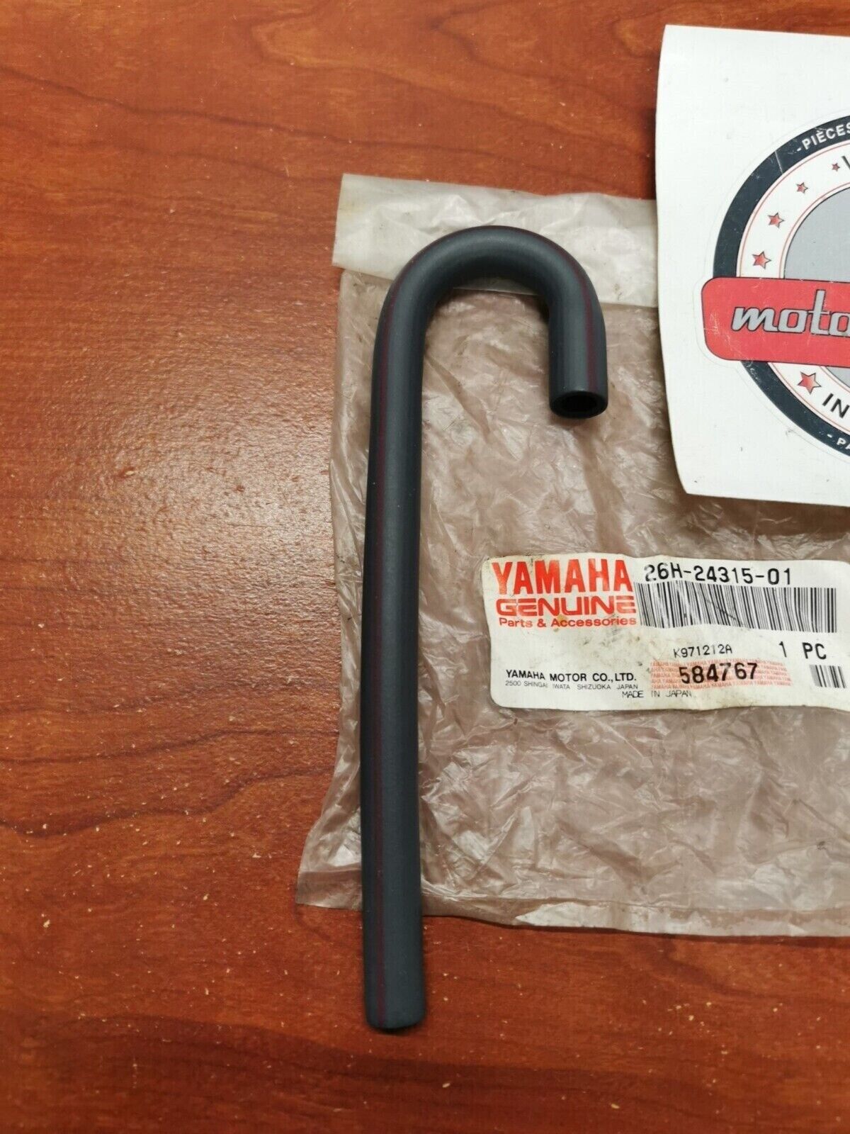 NOS Yamaha XVZ12 XVZ13 PIPE 5 26H-24315-01-00 Y93