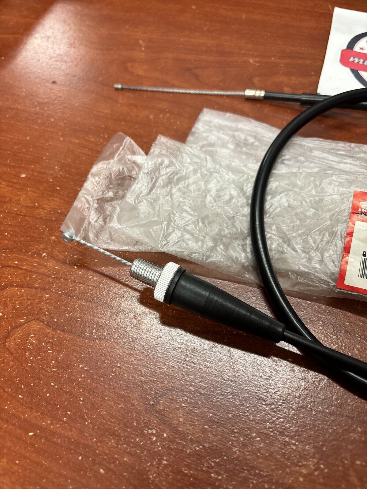 NOS Honda 1990 - 1992 CR250R CR500R THROTTLE CABLE 17910-KZ3-730 H173