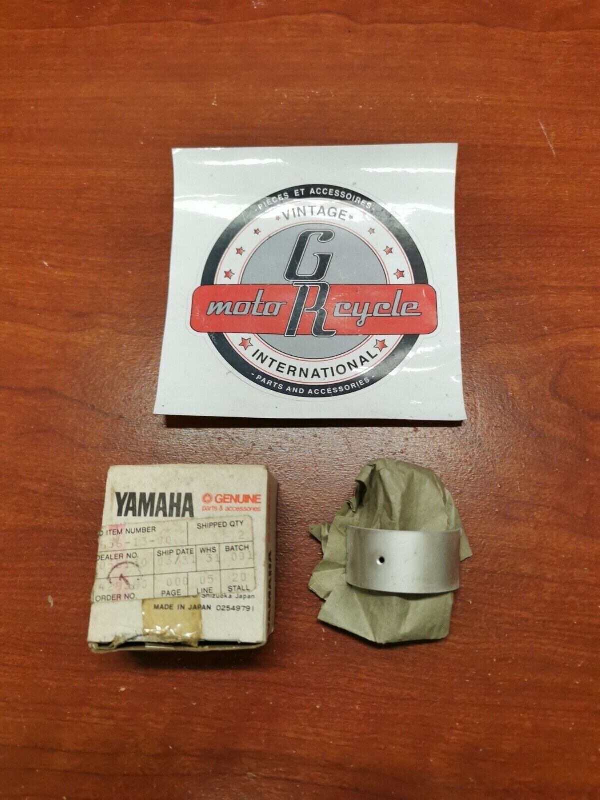 NOS Yamaha CONNECTING ROD PLANE BEARING 371-11656-13-00 Each Y97