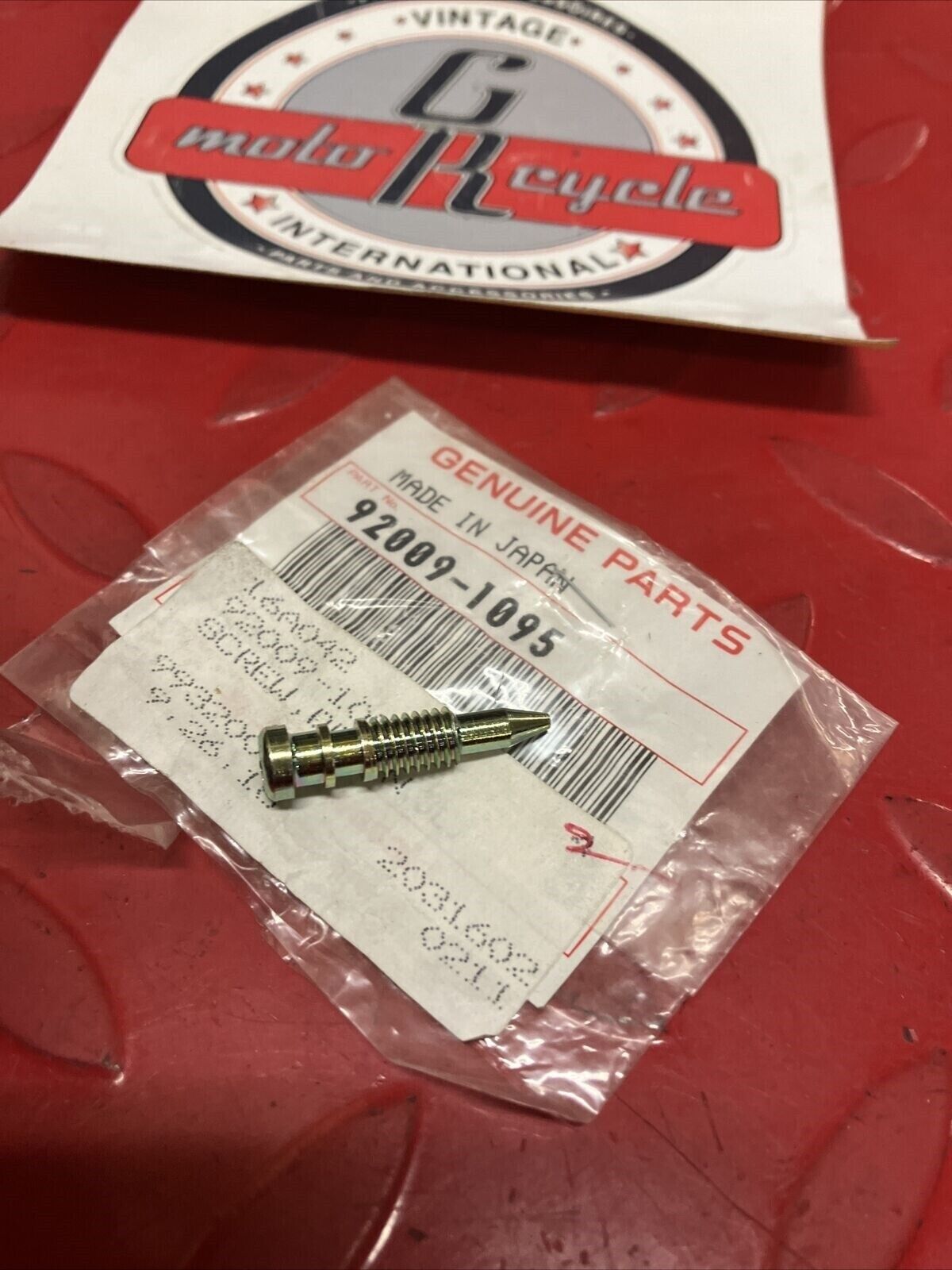 NOS KAWASAKI CARBURETOR DRAIN SCREW 92009-1095 K14