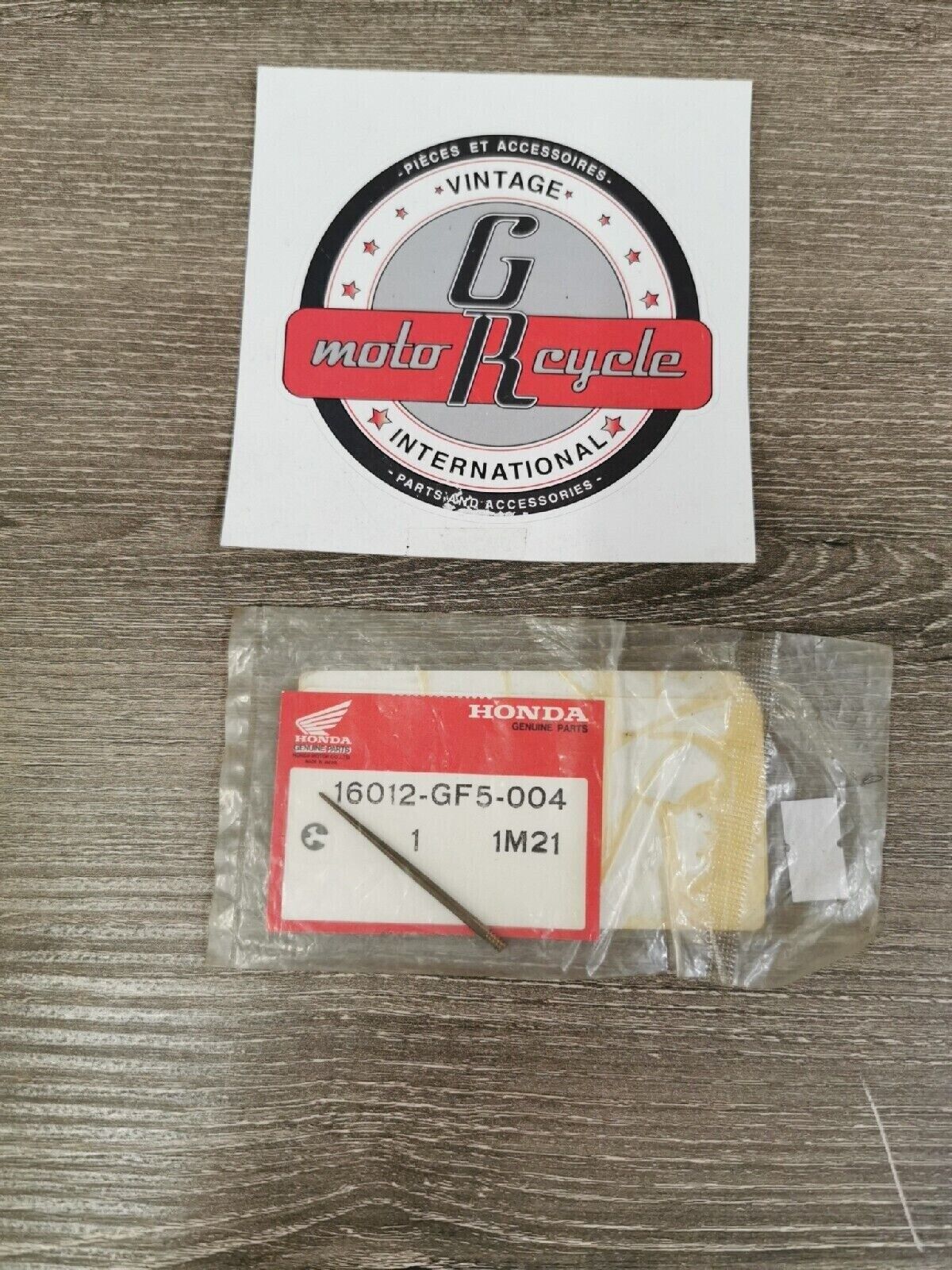 NOS HONDA CR60R 1984 NEEDLE SET JET 16012-GF5-004 H44