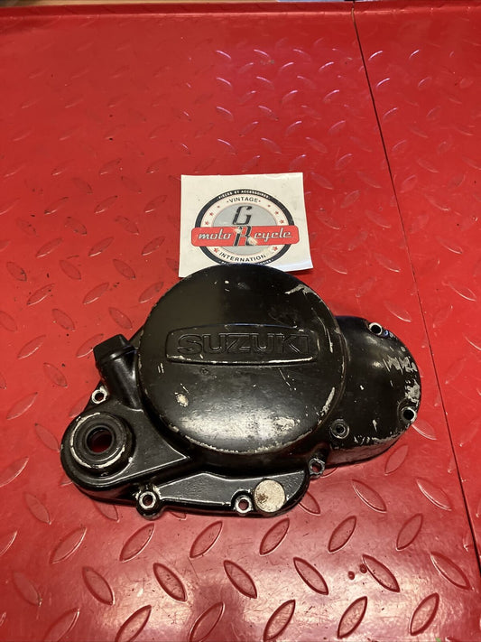 Suzuki RV125 1973 right crankcase clutch cover TC125