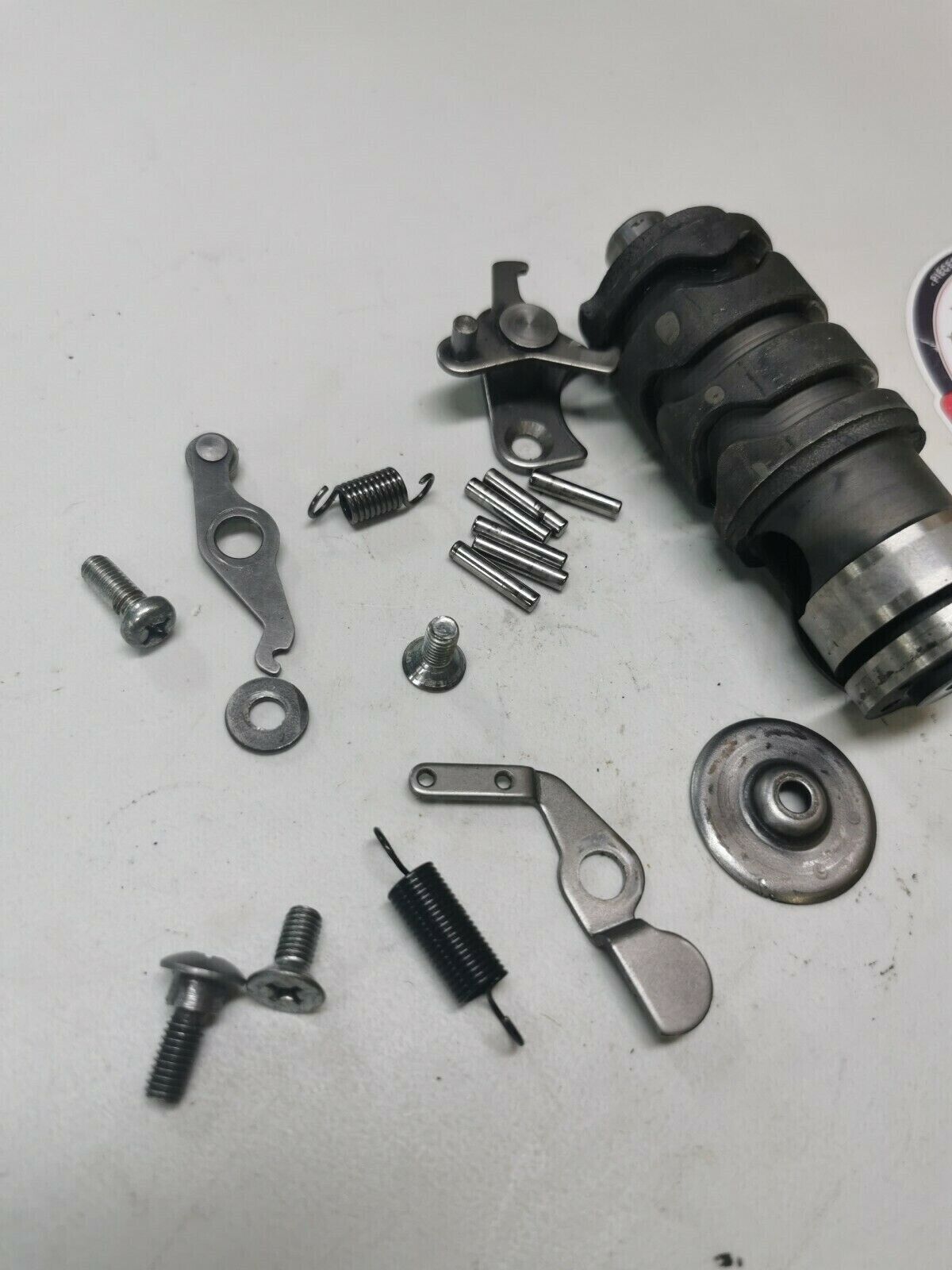 Kawasaki KX125 1980 transmission gearshift gear shift change drum cam assy