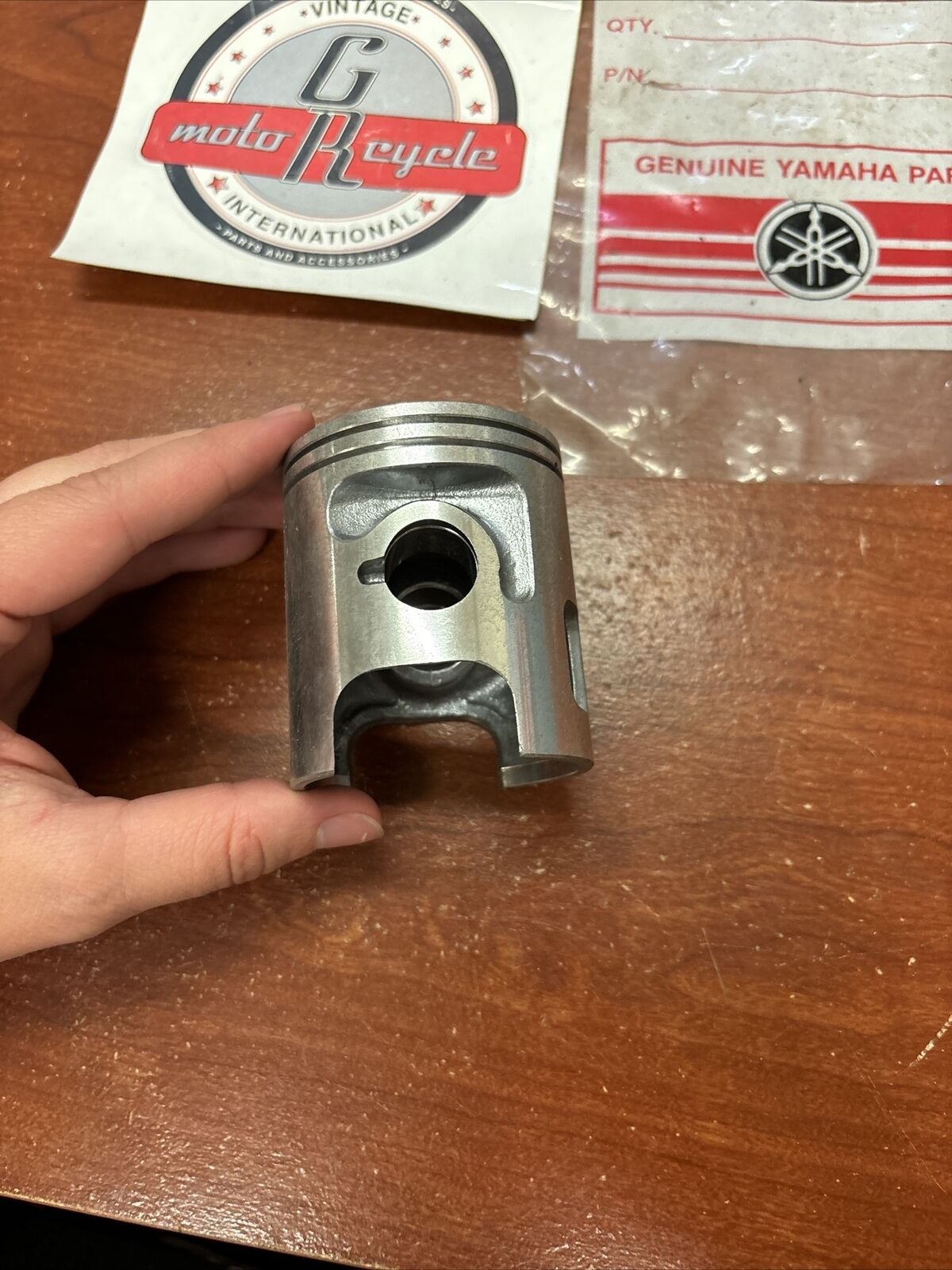 NOS Yamaha DT125 DT125MX PISTON STD 0.96 2A6-11631-00-96 Y176