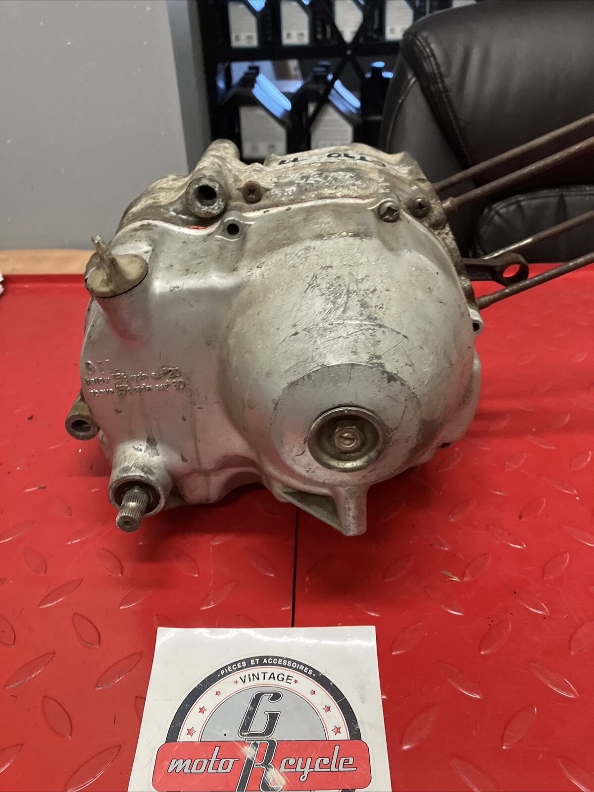Honda CT90 1977 engine motor crankcase Bottom end crank transmission