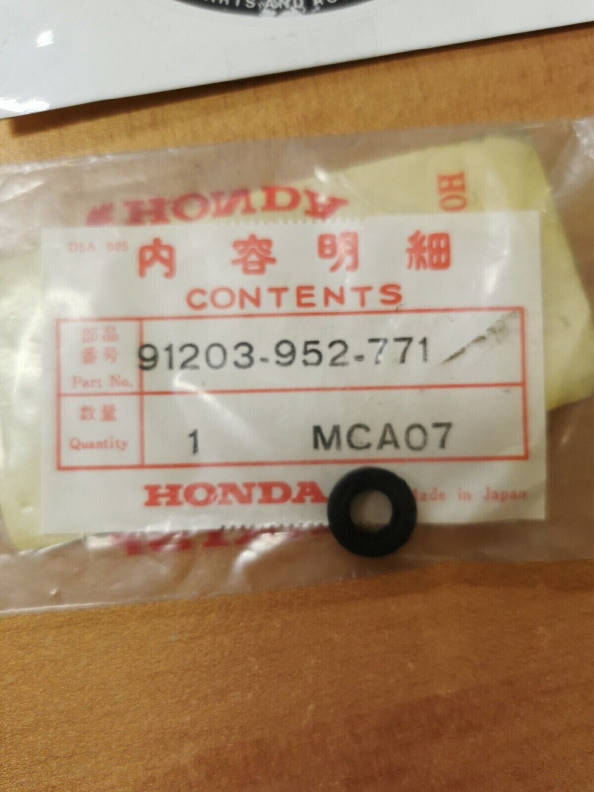 NOS Honda GX390K1 GX240K1 FT500 OIL SEAL (8X14X5) 91203-952-771 H26