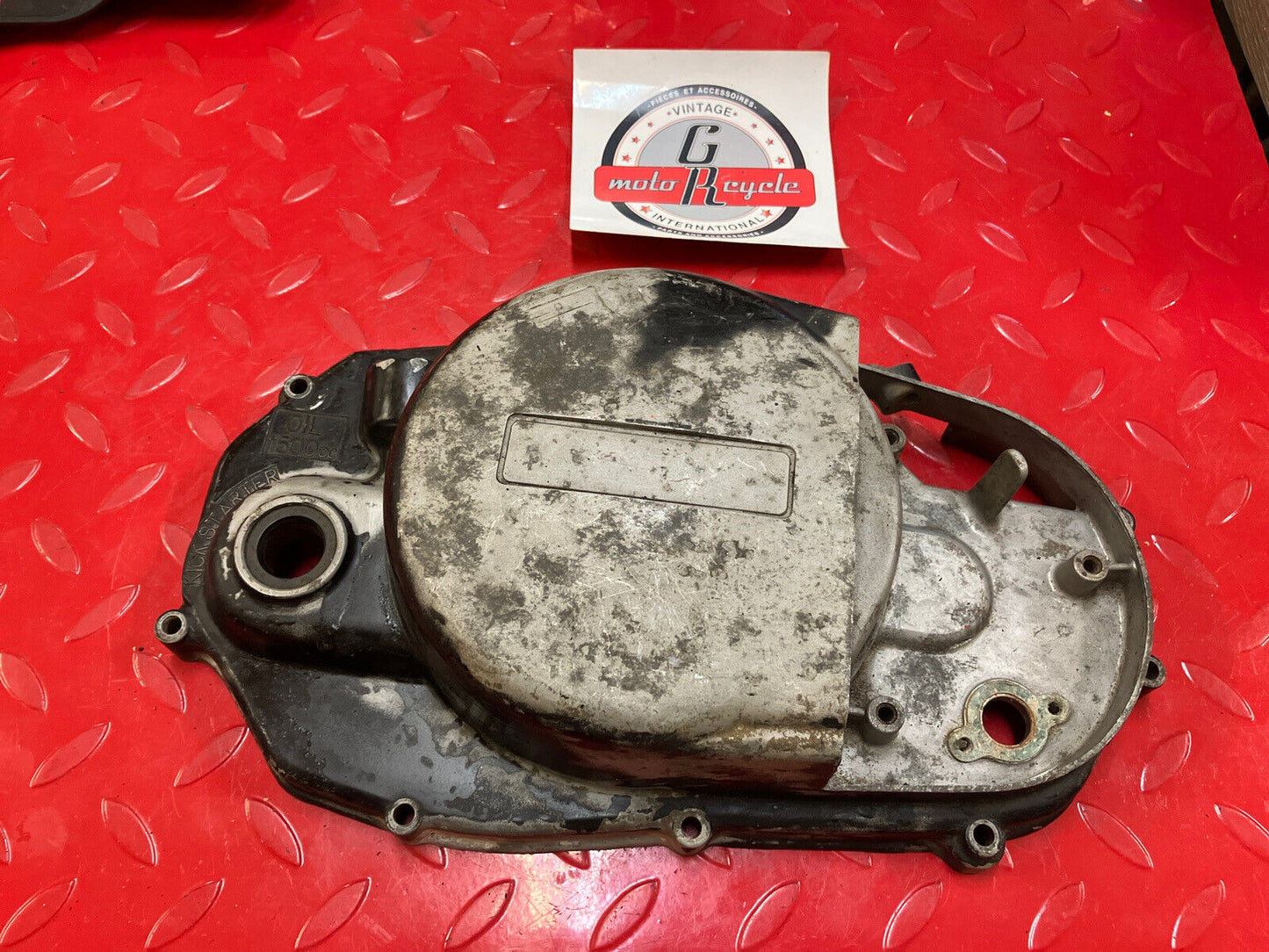 Yamaha RD400 1977 right crankcase clutch cover 1976 1978 1979