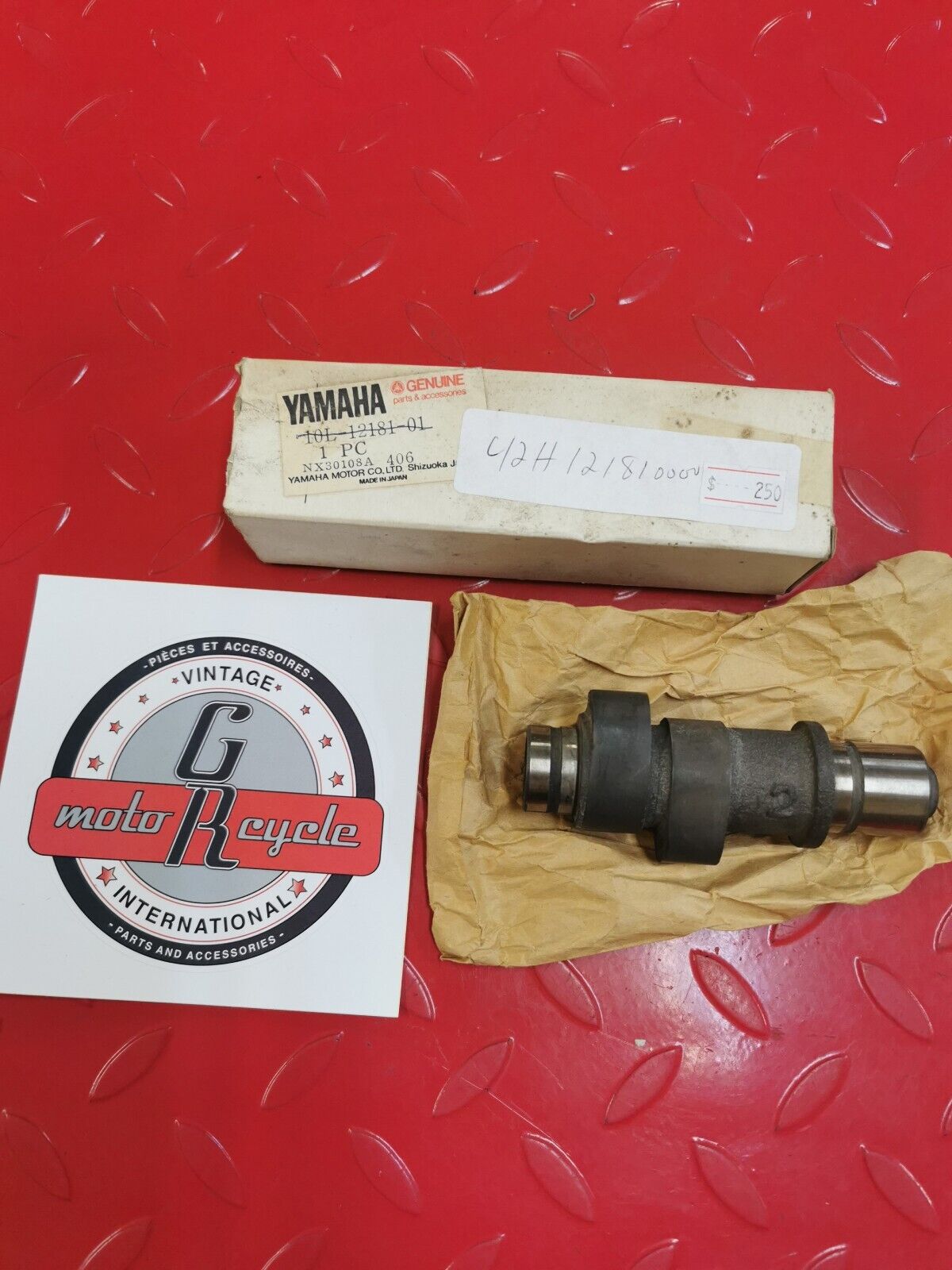 NOS Yamaha 86 - 99 XV1100 84 85 XV1000 82 83 XV920 CAMSHAFT 42H-12181-00-00 Y16