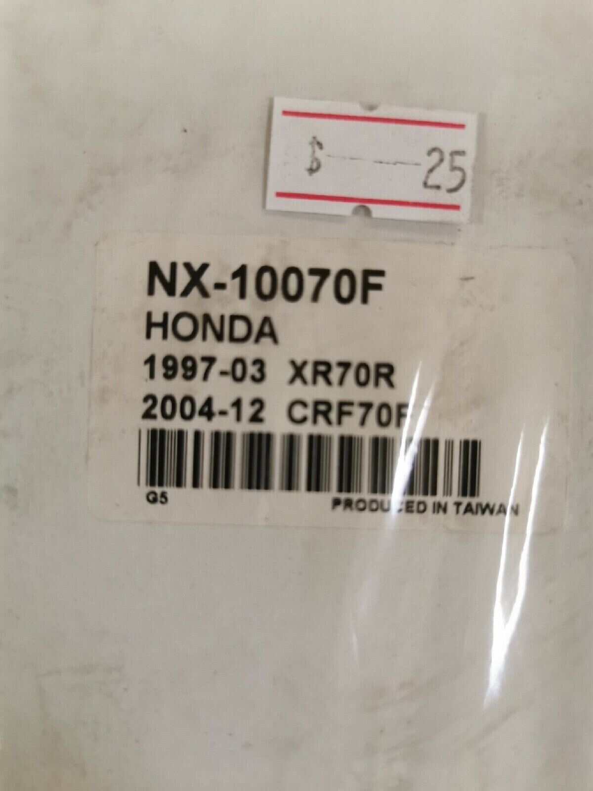 NOS NAMURA HONDA XR70R CRF70F FULL GASKET SET WITH OIL SEALS  NX-10070F J14