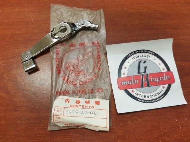 NOS Honda CB125K5 CB750K6 K7 CB200 CL175 CL200 FRONT BRAKE ARM 45410-336-000 H84