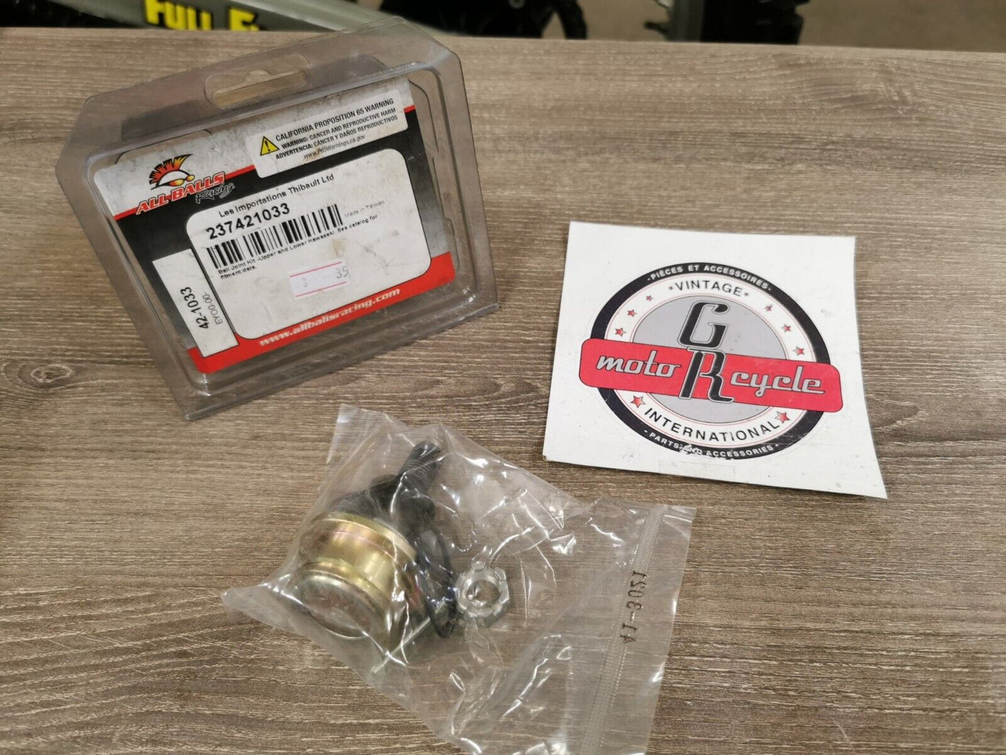 NOS ALL BALLS Kawasaki KFX700 KVF650 Mule PRO FX 800  BALL JOINT KIT 42-1033 J51