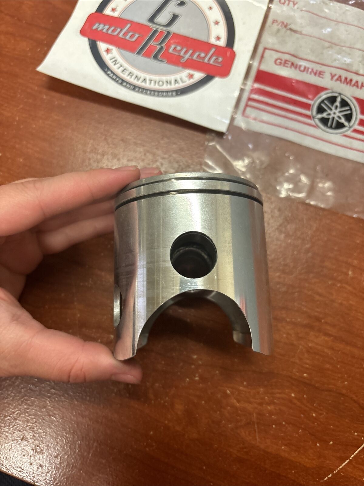 NOS Yamaha DT2 DT250 PISTON O/S 0.25 438-11635-01-00 SUB 438-11635-02-00 Y175