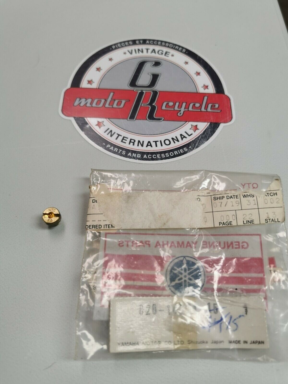 NOS Yamaha MAIN JET #75 620-14231-15-00 Y2