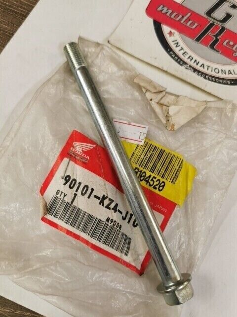 NOS HONDA ATV 2003 - 2023 CR125 1999 - 1997 BOLT FLANGE 10X11 90101-KZ4-J10 H101