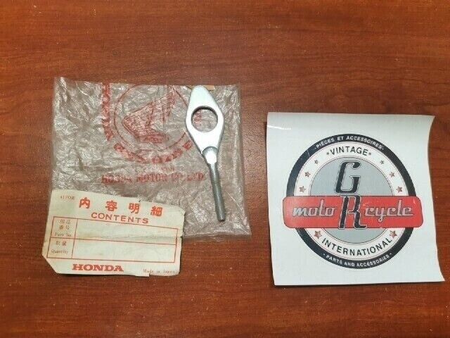 NOS Honda C100 C50 C70 LEFT CHAIN ADJUSTER 40544-035-000 SUB. 95014-10020 H69