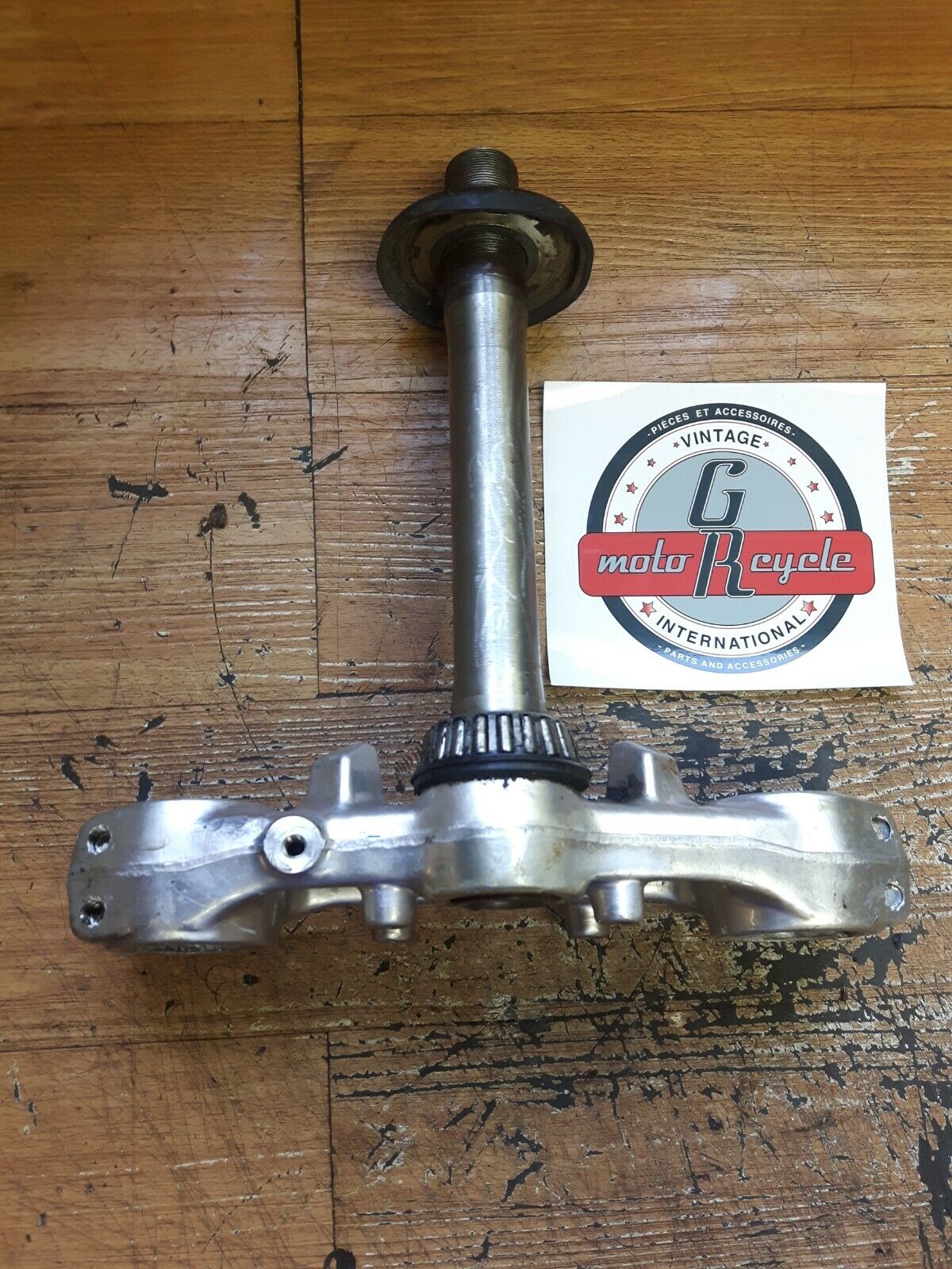 Honda XL250R 1984 streering stem triple tree clamp XL250 1985 1986 1987 .