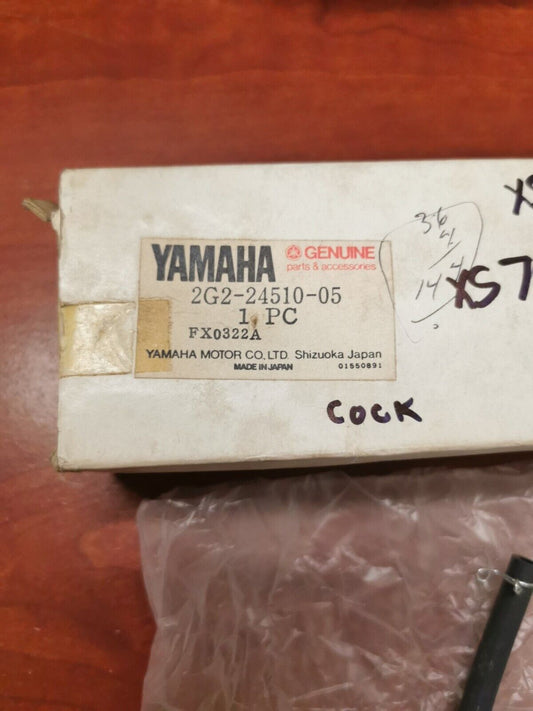 NOS Yamaha XS750 XS850 XS1100 FUEL COCK ASSEMBLY 2 2G2-24510-05-00 Y87