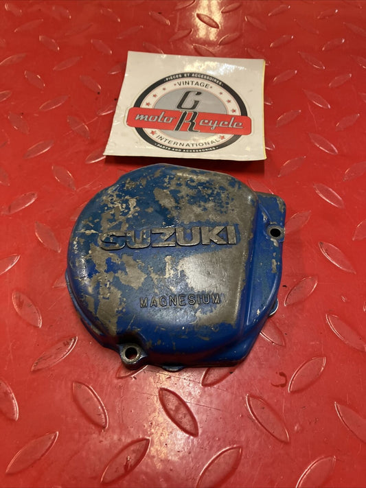 Suzuki RM125 1987 left crankcase stator cover 1988
