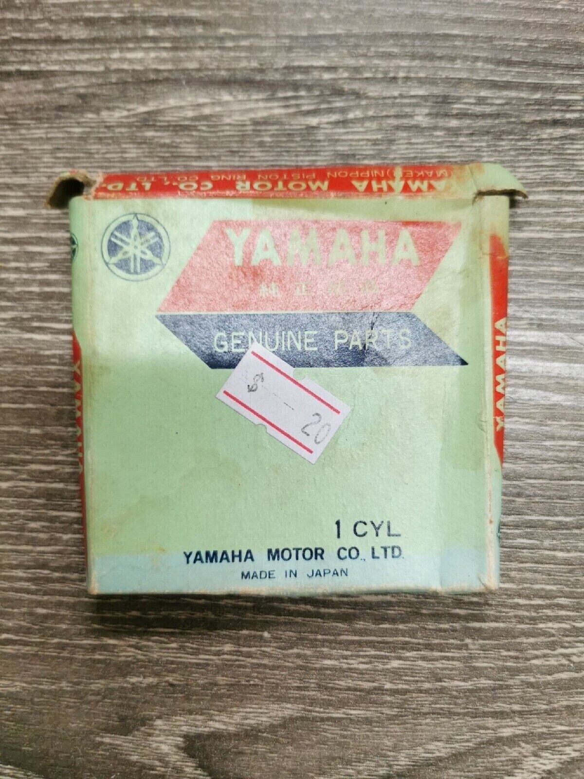 NOS YAMAHA YAS1C 1968 PISTON RING SET STD 183-11601-00-00 Y51