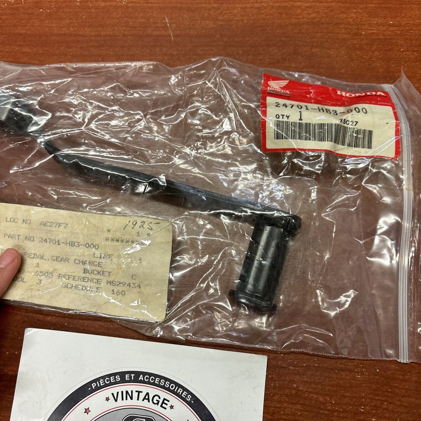 NOS Honda 1986 - 1988 TRX200SX GEAR CHANGE PEDAL 24701-HB3-000 H149