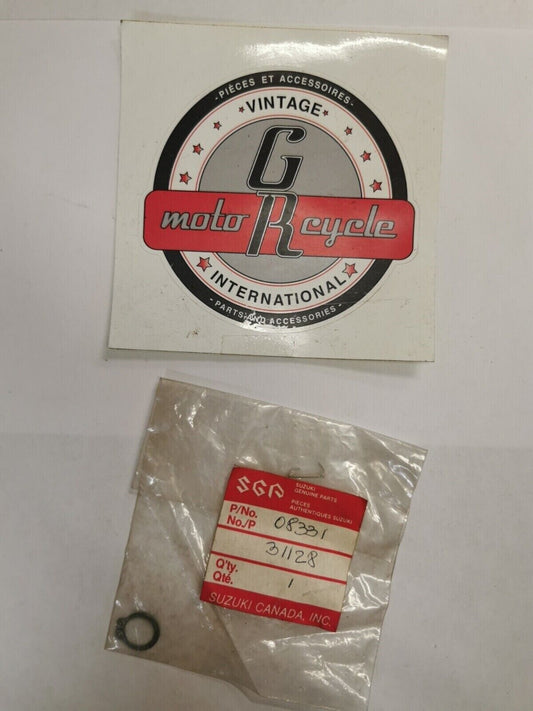 NOS SUZUKI CIRCLIP 08331-31128 SUB BY 08331-3112A S29