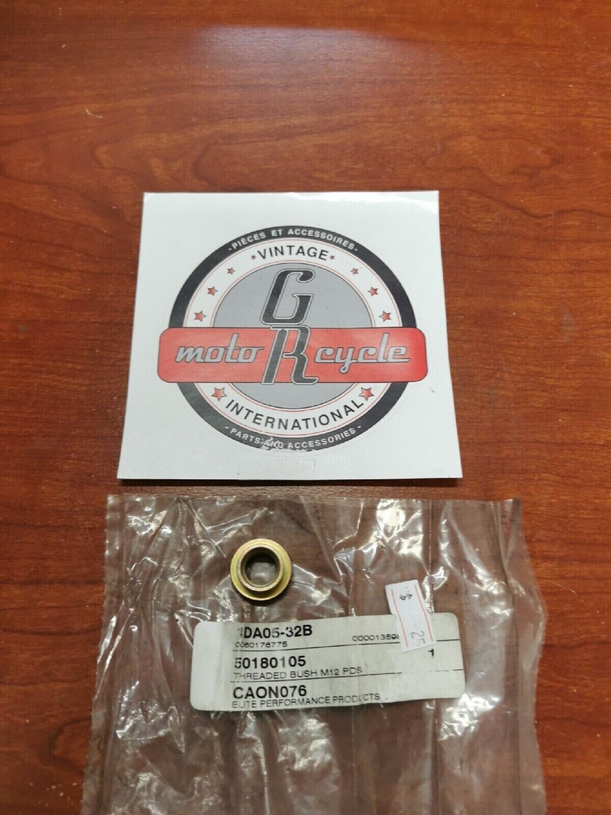 NOS KTM 105SX 125EXC 125SX 200XCW 250SX THREADED SHOCK BUSHING M12 50180105 KT3