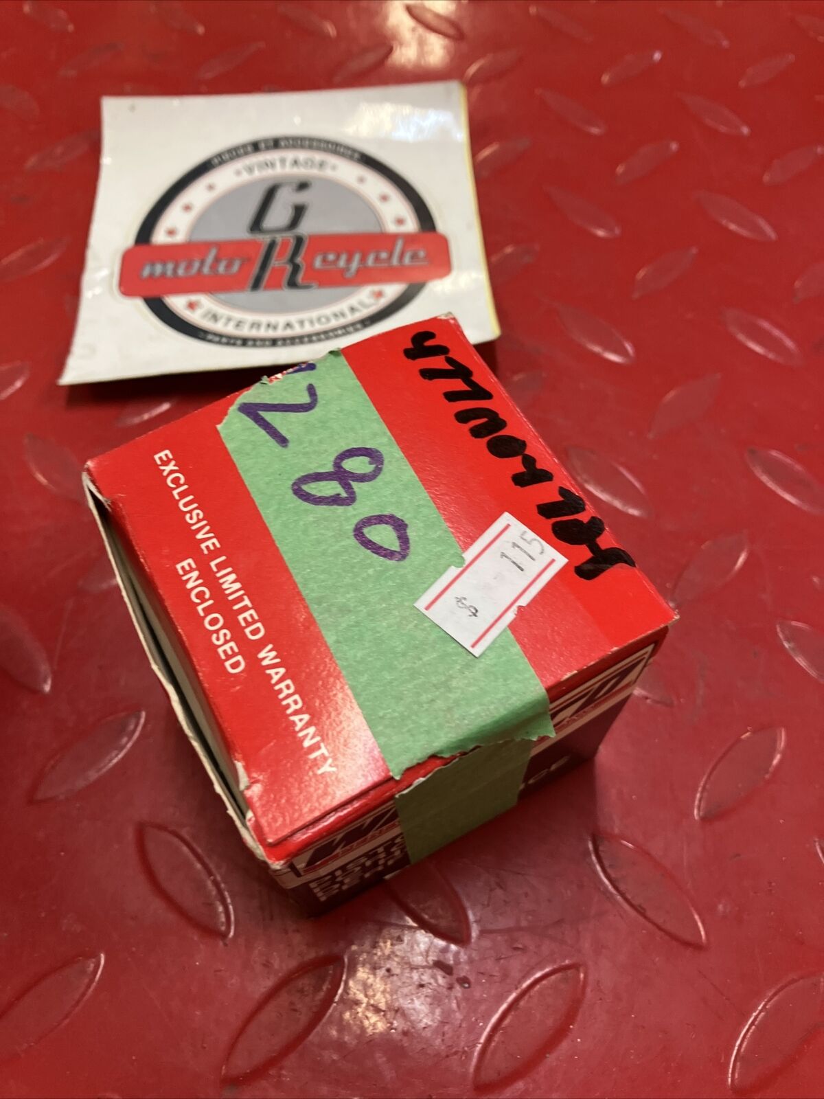 NOS Wiseco YZ80 1982 1983 PISTON RING / NO PIN 477P1 477M04725 47.25MM J5