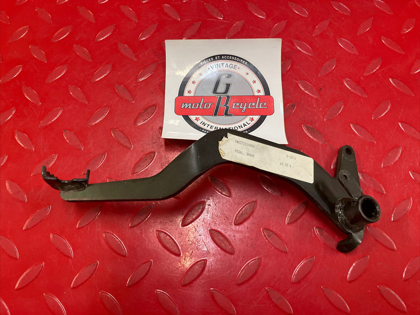 NOS YAMAHA YFM350 YFM400 PEDAL BRAKE 4WU-27211-00-00 4WU-27211-10-00 Y26