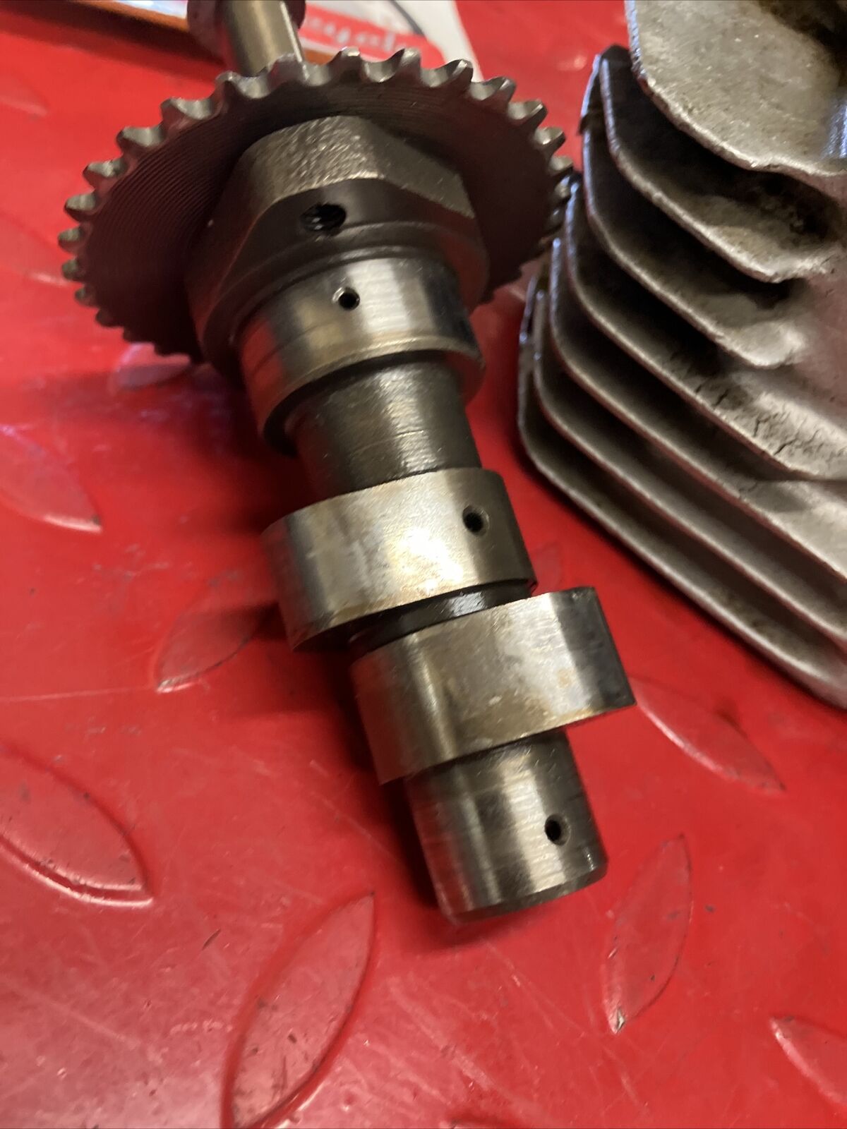 Honda TL125 K1 1974 cylinder head valve rocker camshaft 1973 1975