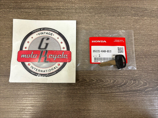 NOS Honda CH125 CH250 SFX50 SK50M BLANK KEY NO.1 35121-KAB-812 H138