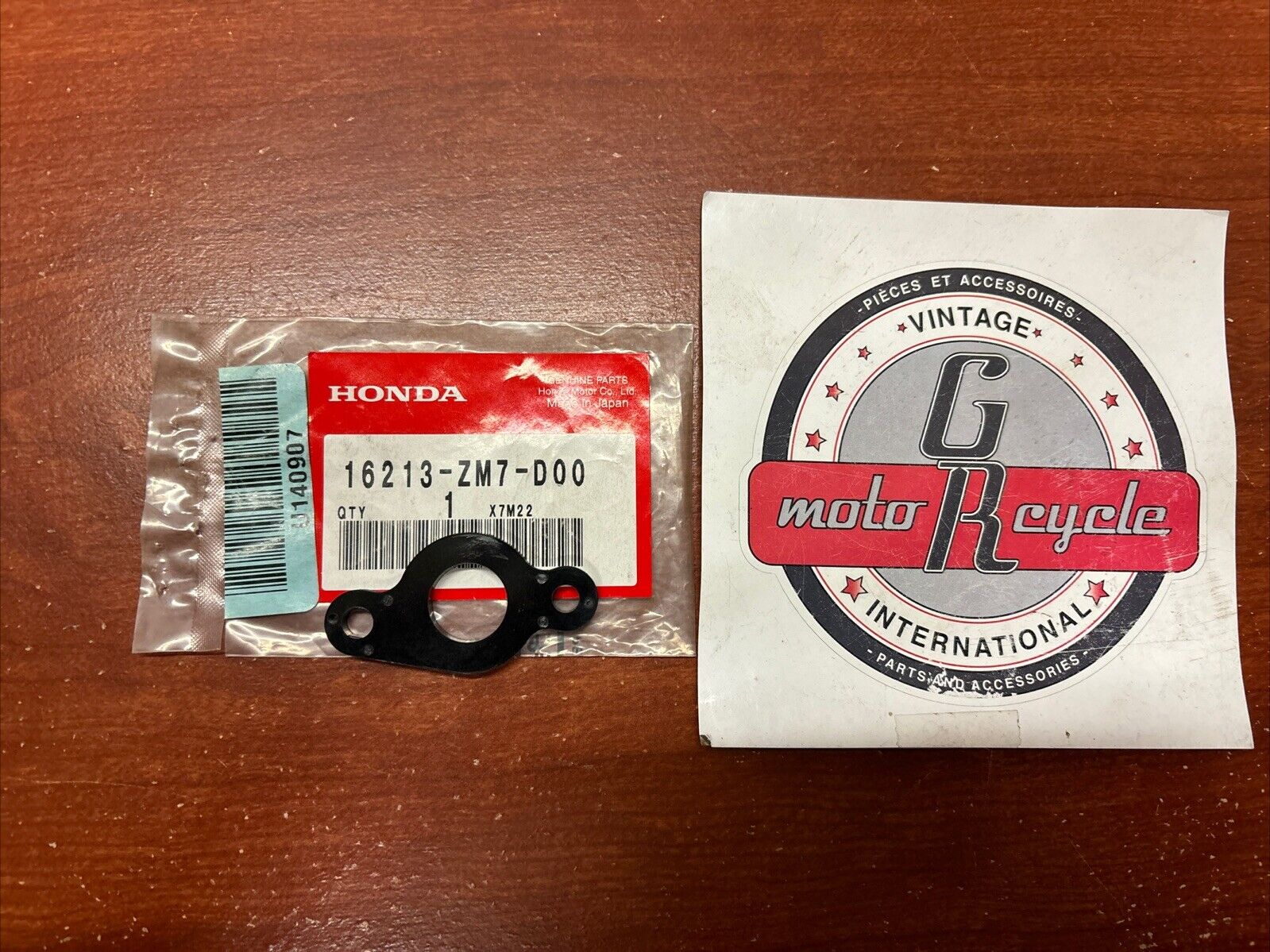 NOS Honda EU1000I CARBURETOR INSULATOR B 16213-ZM7-D00 SUB H182